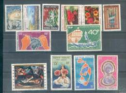 POLYNESIE FRANCAISE LOT TIMBRES OBLITERES TB - Used Stamps