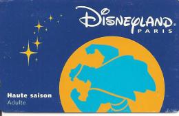 PASS--DISNEY-DISNEYLAND PARIS-1998-HERCULE ADULTE-V° SerieN°98076H-TBE - Disney Passports
