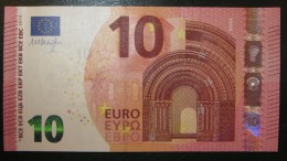 10 Euro U002G5 France Serie UE Charge 02 Draghi Perfect UNC - 10 Euro