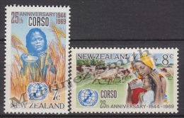 New Zealand - Nouvelle Zelande 1969 Yvert 497-98 - 25th Centenary Of CORSO - MNH - Ongebruikt