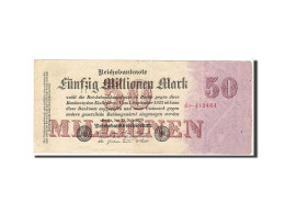Billet, Allemagne, 50 Millionen Mark, 1923, KM:98a, TTB - 50 Mio. Mark