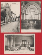 95 MONTSOULT Villa BETHANIE - Lot De 3 Cartes : L'Entrée, Le Dortoir Et L'Oratoire- TBE - R/V - Montsoult