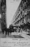 Torino - Via Garibaldi, Incrocio Di Tram - Transportmiddelen