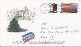 Air Mail, Binghamton, NY, 6.3.2001., United States, Letter - Otros & Sin Clasificación