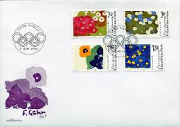 Liechtenstein - 1996 Ferdinand Gher, Peintre FDC - Covers & Documents