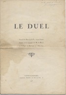 63 - CLERMONT FERRAND - Et Environs - LE DUEL - Journal Du Sieur De La Co , écuyer Homme D´armes  Et M. De Florat - 1589 - Auvergne