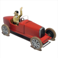 TINTIN CARS AMERICA	BUGATTI TYPE 35 1924 - Tim & Struppi