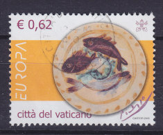 Vatican 2005 Mi. 1521    0.62 € Europa CEPT Gastronomie Fischgericht - Usati