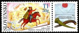 Slovakia - 2008 - Stamp Day - First Mail Link Bratislava - Ruzomberok - Kosice - Mint Stamp With Tab - Neufs