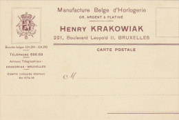 Manufacture Belge D'Horlogerie - Boulevard Léopold II - Old Professions