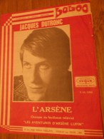 JACQUES DUTRONC L ARSENE - Libri Di Canti