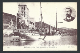 CPA - MONACO - Le Yacht Du Prince "Hirondelle"  // - Harbor