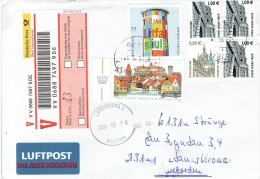 GERMANY  #V  REGISTRERED LETTER - Buste - Usati