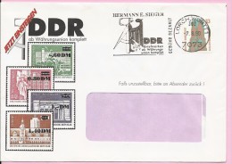 Letter - DDR (Hermann E. Seiger) , Lorch, 1990., Germany - Otros & Sin Clasificación