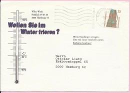 Letter - Hamburg, 1991., Germany - Otros & Sin Clasificación