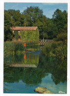 CERIZAY--Le Moulin De La Branle Sur La Sèvre Nantaise (animée,pêcheur ),cpsm 15 X 10 N°0212 éd Combier - Cerizay