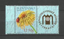 Slovakia 2014.  Zapadoslovenske Muzeum Trnava MNH  Ladybird - Nuovi