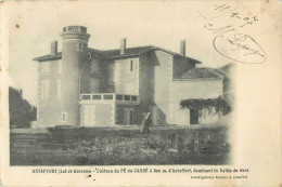 47 - Astaffort - Château Du Pé De Cassé - Lot Et Garonne  - Voir Scans - Astaffort