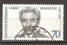 BRD 1975 - Michel 830 Gest. (M) - Albert Schweitzer