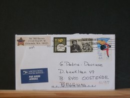 56/989    LETTRE  USA - Skateboard