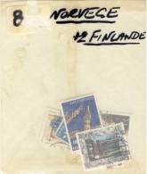 NORVEGE # LOT DE 7 TIMBRES OBLITERES + 2 FINLANDE # - Collections