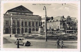 Cpa LIEGE  LE THEATRE ROYAL - Herstal