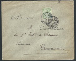MONACO - Enveloppe Pour Remiremont En 1905 - A Voir - Lot P13949 - Brieven En Documenten