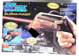 STAR TREK Playmates 1995 BAJORAN PHASER EN BOITE NEUF - Star Trek