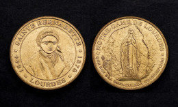 Jeton Touristique Sainte Bernadette 1844-1879. Lourdes. Monnaie De Paris - Ohne Datum