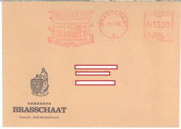 BELGIUM - LETTER  - 1986 -  OBLIT. BRASSCHAAT GEMEENTE DER PARKEN  - Lot JJ12976 - Other & Unclassified