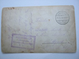 HASSELT  ,  Carte  Militaire  A  Allemagne 1916,  2  Scans - Army: German