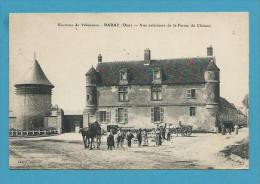 CPA Vue Extérieure De La Ferme Du Château RARAY Environs De VILLENEUVE 60 - Raray