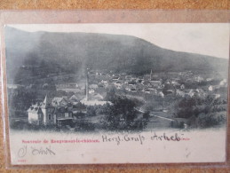 SOUVENIR DE ROUGEMONT LE CHATEAU   DOS 1900 - Rougemont-le-Château