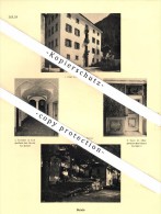 Photographien / Ansichten , 1923 , Bondo , Kreis Bregaglia , Prospekt , Architektur , Fotos !!! - Bondo