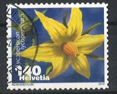 SWITZERLAND 2012 Flora – Blossoming Vegetables; Tomato Postally Used MICHEL # 2239 - Usados