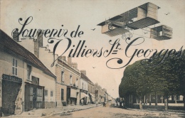 ( CPA 77 )  VILLIERS-SAINT-GEORGES  /  Souvenirs De Villiers-St-Georges - - Villiers Saint Georges