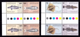 Australian Antarctic 2006 Fish Set As Gutter Pairs MNH - Ungebraucht