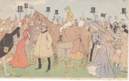 Illustrateur  MORIN Henri, Hippisme, Cheval,  Le Vainqueur Félicité - Morin, J.