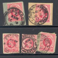 NATAL Used In NATAL (interprovincial Postmarks), 5 Stamps - Natal (1857-1909)