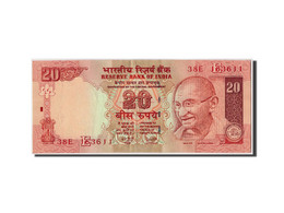 Billet, India, 20 Rupees, 2007, TB+ - Indien