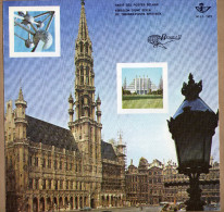 Feuillet FDC Belgica 72 1627 à 1635 Avec Bord De Feuille - 2 Scans - Non Classés