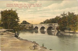 Railroad Bridge Over The Cuyahoga River At Gaylord's Grove Cuyahoga Falls Near Akron - Akron