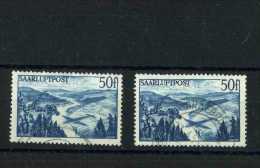 - SARRE  POSTE AERIENNE . TIMBRES DE 1948 . OBLITERES . 1 SIGNE . - Luftpost