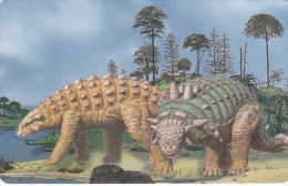 Liberia, FAKE-LIB-0043, 10 Units, FAKE Card, Dinosaurs 5, 2 Scans. - Liberia