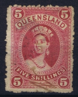 Queensland:  Mi 60 Y Used  1882 - Oblitérés