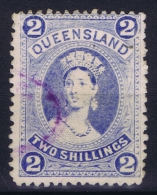 Queensland:  Mi 63 Used  1882  Thick Paper - Used Stamps