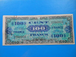 100 Francs Verso France 1945 Série 6 Fayette VF25 - 1945 Verso France