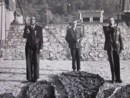 CPSM De Auriol MAISON DE RETRAITE LEGION ETRANGERE DRAPEAU AMICALE FANION Bouches-du-Rhône,Provence-Alpes-Côte D´azur - Auriol