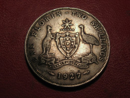 Australie - Australia - Florin, 2 Shillings 1927 George V 6420 - Sixpence