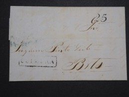 PORTUGAL - Enveloppe ( Avec Texte ) De Coimbra Pour Porto En 1849  - A Voir - Lot P14220 - ...-1853 Prefilatelia